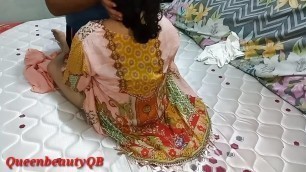 Desi sex with most beautiful Indian hot bhabhi ki chudai sexy bhabhi ne apne dever se jam kar sex kia video by QueenbeautyQB