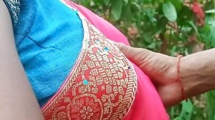 Bhabhi bani girlfriend forest outdoor hard-core Indian bhabhi Sex