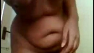 Deepa in Bathroom