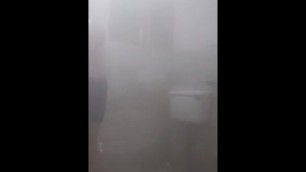 Desi Punjabi Daddy taking Bath and Showing his Ass