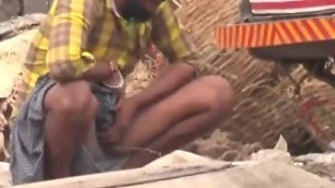 Spy Indian Man Piss in Public