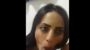 arab beautiful whore sucking cock