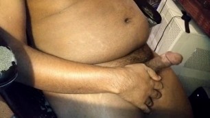 Indian Guy Jerking Off, Multi Cum