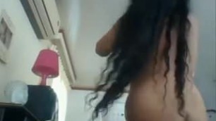 Indian aunty naked on webcam