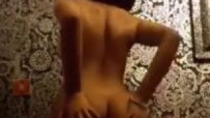 Indian sexy girl stripteases for her boyfriend