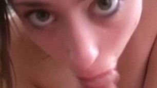 Exotic Arab babe Sucking Down Hard Cock