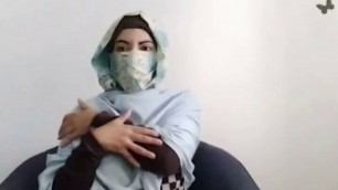 Real Amateur Arab In Hijab Squirting Orgasm Compilation 2022