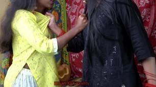 step Father punish and fucks his two&lpar;2&rpar;daughters elder daughter and small daughter&comma; Inside father own tent at the fair&comma; with a clear Hindi voice