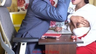 XXX Indian Boss office fuck in Hindi