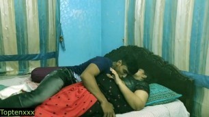 Indian teen boy fucking his sexy hot bhabhi secretly at home !! Best indian teen sex