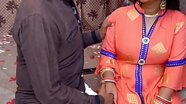 Indian Wife Fuck On Wedding Anniversary With Clear Hindi Audio