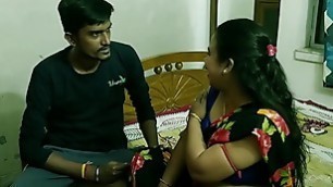 Indian hot bhabhi suddenly getting fucked and cum inside by husbands brother! with clear hindi audio