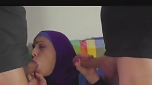 lazy muslim maid gets hardcore double penetration creampie indian massage hardcore